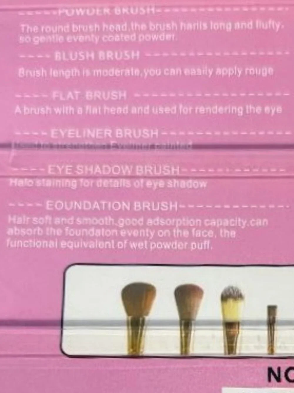 NEW ( HELLO KITTY ) 12 PIECE MAKEUP COSMETIC BRUSH & COMB SET PERFECT FOUNDATION